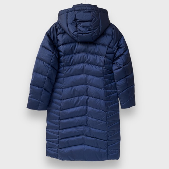 Lands' End Classic Shimmer Down Long Coat | SP Small Petite 2-4 | Deep Sea | $75 - Picture 6 of 9